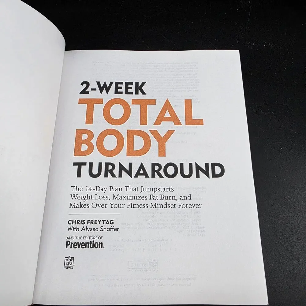 2-Week TOTAL BODY TURNAROUND Chris Freytag 2009 Illustrated Weight Loss